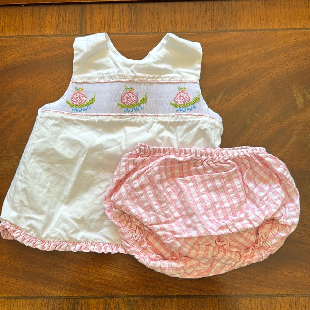 Beaux et Belles Baby Girls Bloomer Set XS